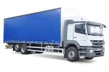 Van Hire Lisburn - 26 Tonne Curtain Side Truck - Truck hire Lisburn